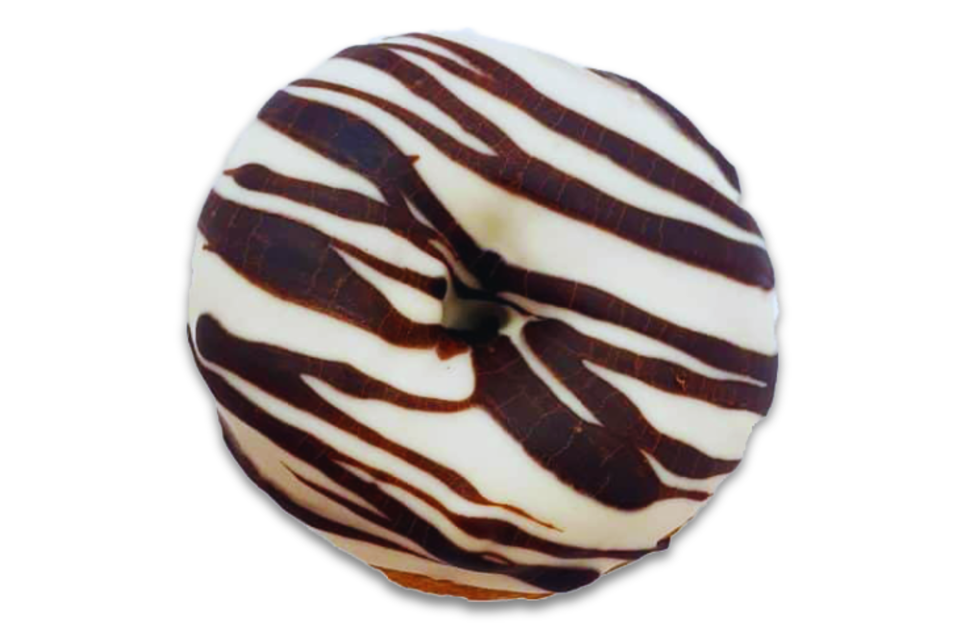 Valge šokolaadi glasuuri donuts